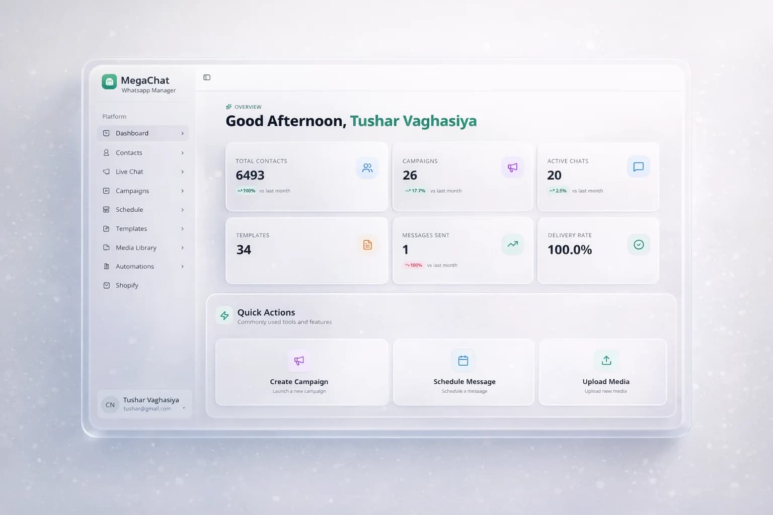 Dashboard Sidebar